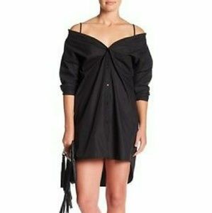 Nordstrom R. Dress Forum Cold Shoulder Shirt Dress